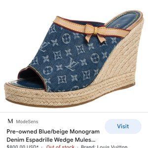 Louis Vuitton wedges